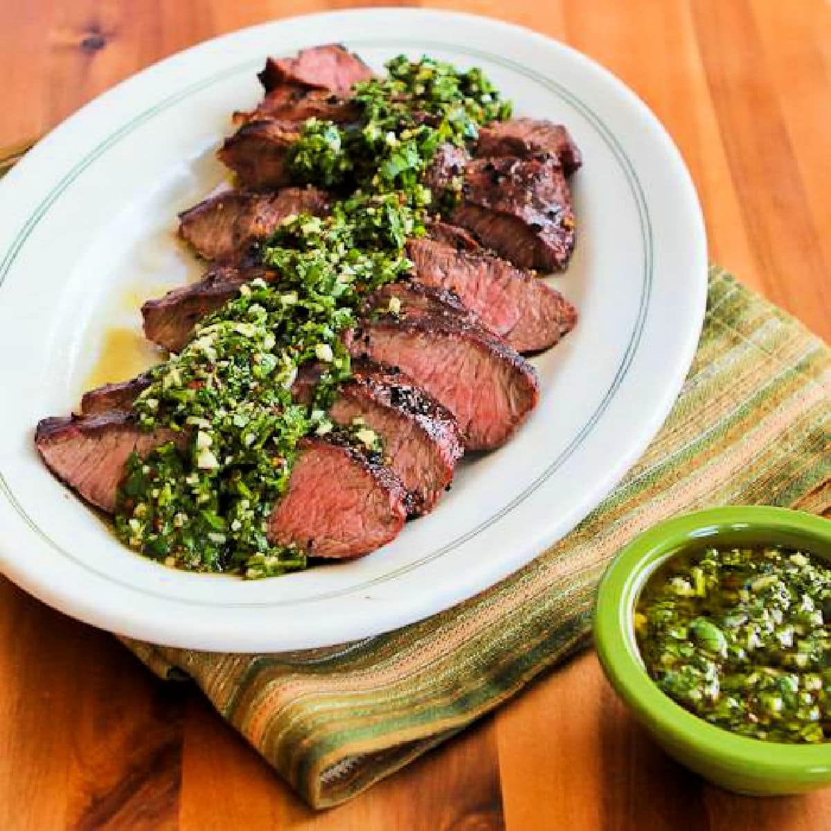Churrasco Argentino con Chimichurri